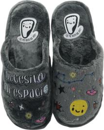 Pantufas de Mulher SE ME RIEN LOS PIES ZAPATILLA CASA MUJER JONAS33 GRIS