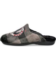Pantufas de Homem DEVALVERDE 3537 ZAPATILLAS DE CASA PARA HOMBRE NEGRO