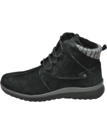 Botas de Mulher LUMEL - BOTIN CON CORDONES ELASTICOS LIGEROS COMODOS PLANT BLACK 4028-MALHA