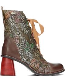Botins de Mulher LAURA VITA BOTAS PARA MUJER DE MODELO EVCAO311 CHOCO