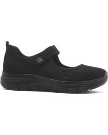 Sabrinas de Mulher LAURA AZAÑA ZAPATILLA LAURA AZANA LA24507TE NEGRO M LINUX NEGRO