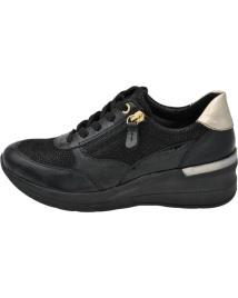 Sapatilhas de Mulher LUMEL GUANT LUMEL - SNEAKER DEPORTIVO URBANO APERTURA CORDONES PLANTI BLACK 908-858