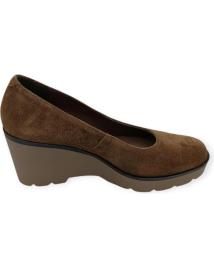 Sapatos de salto de Mulher CASUAL ZAPATO PIEL CUA MARRON SV-9505 MARRN