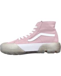 Sapatilhas de Mulher VANS OFF THE WALL ZAPATILLAS MUJER VANS MODELO SK8-HI TAPERED COLOR ROSA BRWNL BRWNLLMWHT