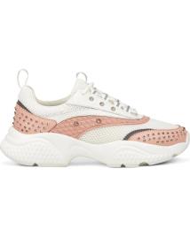 Sapatilhas de Mulher ED HARDY SCALE RUNNER-STUD WHITE-PINK ROSA