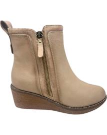 Botins de Mulher HISPAFLEX BOTIN CON CUNA PARA MUJER 2417 COLOR BEIG