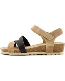 Sandálias de Mulher 20 VEINTE TREND SANDALIA VELCROS MABEL ARENA - MOKA