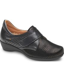 Mocassins de Mulher CALZAMEDI ZAPATOS ELASTICO 0685 NEGRO