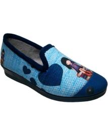 Pantufas de Mulher LA BARCA II - ZAPATILLA DE CASA SENORA AGUAMAR AZUL