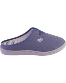 Pantufas de Homem PLUMAFLEX ROAL 12334 ZAPATILLAS DE CASA DE HOMBRE AZUL JEANS