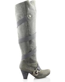 Botas de Mulher GINO VAELLO OIL TOPO GRIS