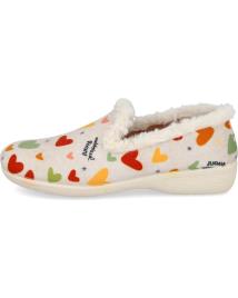 Pantufas de Mulher VIVANT V-NV-C242255INBE ZAPATILLA DE CASA CERRADA PARA MUJER BEIGE
