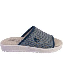 Pantufas de Mulher PLUMAFLEX 80016 ZAPATILLAS DE CASA DE MUJER AZUL JEANS