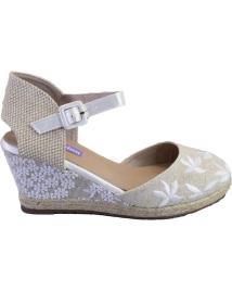 Sandálias de Mulher MANDARINA MARINA ALPARGATAS DE MUJER BEIGE