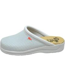 Sapatos de Mulher DIAN PISA ZUECO LABORAL ANTIDESLIZANTE MUJER BLANCO