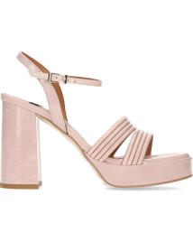 Sandálias de Mulher ANGEL ALARCON ZAPATOS CON TACON AMBER ROSA