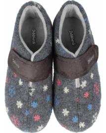 Pantufas de Mulher DEVALVERDE ZAPATILLA HOGAR PARA MUJER 6065 COLOR GRIS