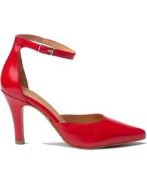 Sapatos de salto de Mulher EVA MAÑAS SALON FIESTA PIEL 1488 ROJO