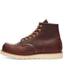 Botins de Homem RED WING 8138 HERITAGE WORK 6 MOC TOE BOOT BRIAR OIL SLICK - 40 BROWN