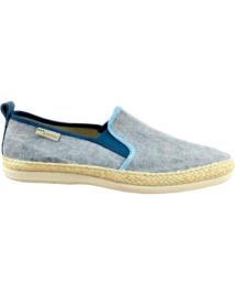 Sapatos de Homem POTOMAC ZAPATILLA LONA CON VIRA DE YUTE AZUL