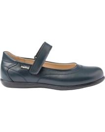 Sapatos de Menina ANGELITOS BAILARINAS 460 BAILARINA COLEGIAL AZUL