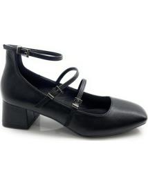 Sapatos de salto de Mulher KISS LEISS ZAPATOS SALON MUJER PULSERAS HEBILLAS NEGRO