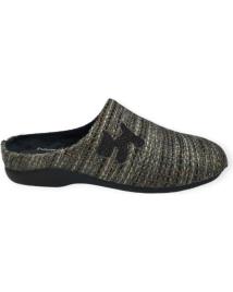 Pantufas de Mulher BEREVERE ZAPATILLA CASA GRIS