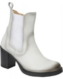 Botins de Mulher RODRI - BOTIN PIEL TACON ESLASTICOS NEGRO BLANCO
