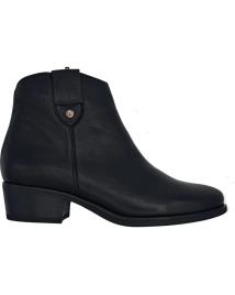 Botins de Mulher PEPE MENARGUES BOTIN PIEL CAMPERO NEGRO