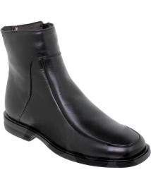 Botins de Homem CALZADOS ALMENA BOTIN CABALLERO PIEL NEGRO NEGRO-GRIS