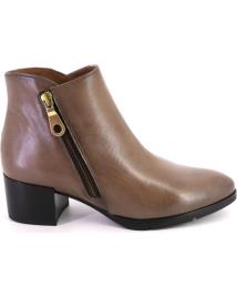 Botins de Mulher BARMINTON 5105PONCHO BOTINES DE MUJER PIEL TAUPE