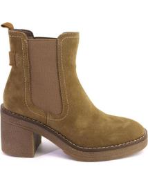 Botins de Mulher KELARA K31266 BOTINES DE MUJER ANTE SERRAJE MARRON