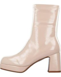 Botas de Mulher NOA HARMON BOTIN VESTIR SINTETICO CON TACON Y PLATAFORMA BEIG