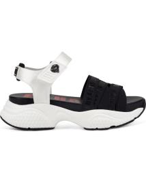 Sandálias de Mulher ED HARDY OVERLAP SANDAL BLACK-WHITE BLANCO