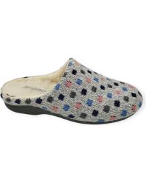 Pantufas de Mulher BEREVERE ZAPATILLA CASA GRIS