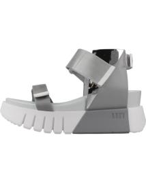 Sandálias de Mulher UNITED NUDE SANDALIAS MUJER MODELO DELTA RUN COLOR PLATA IRONY