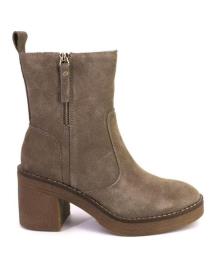 Botins de Mulher KELARA K31267 BOTINES DE MUJER ANTE SERRAJE TAUPE