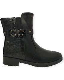Botins de Mulher DAVINIA BOTA NEGRA CONFORT NEGRO