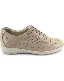 Esportes de Mulher SUAVE 3603 ZAPATILLAS CASUAL DE MUJER PIEL BEIGE