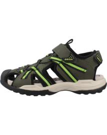 Sandálias de Mulher e Menina e Menino GEOX J450RB 014ME J BOREALIS C3222 MILITARY-GREEN