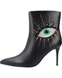 Botins de Mulher KURT GEIGER LONDON BELGRAVIA EYE ANKLE BOOT NEGRO