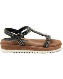 Sandálias de Mulher LAZAMANI SANDALIA DE PIEL BLACK