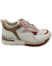 Sapatilhas de Mulher DON ALGODON ZAPATILLA ROSA Y BLANCA 1304025 VARIOS COLORES