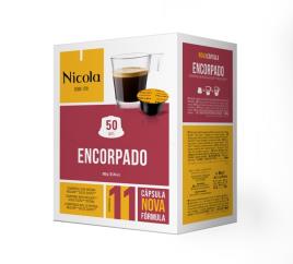 Cápsulas Café Comp. Dolce Gusto Encorpado 50un Nicola