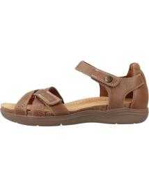 Sandálias de Mulher CLARKS APRIL POPPY 26170496 MARRN MARRóN