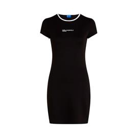 Karl Lagerfeld Jeans VESTIDO CAMISETA AJUSTADO CON LOGOTIPO , Negro, Talla - Ref.