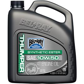 Bel-ray Óleo De Motor Thumper 10w-50 4-stroke Synthetic 4l