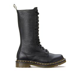 Botas em pele com atacadores, 1B99