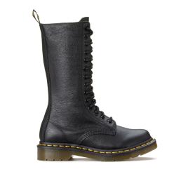 Dr Martens Botas em pele com atacadores, 1B99