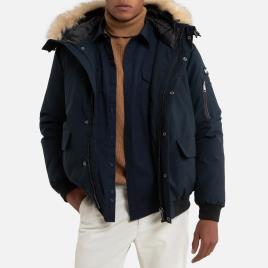 Schott Blusão bomber quente, com fecho e capuz, Keyburn 